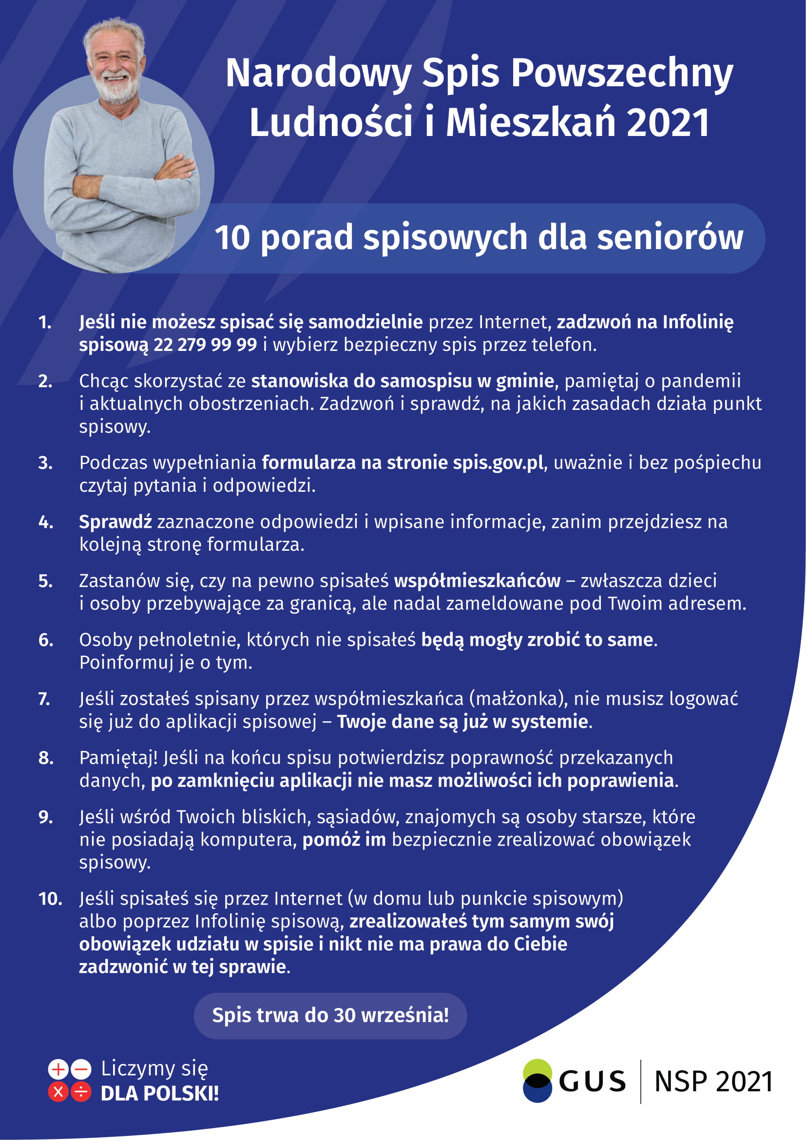 dziesiec porad spisowych dla seniorow 1