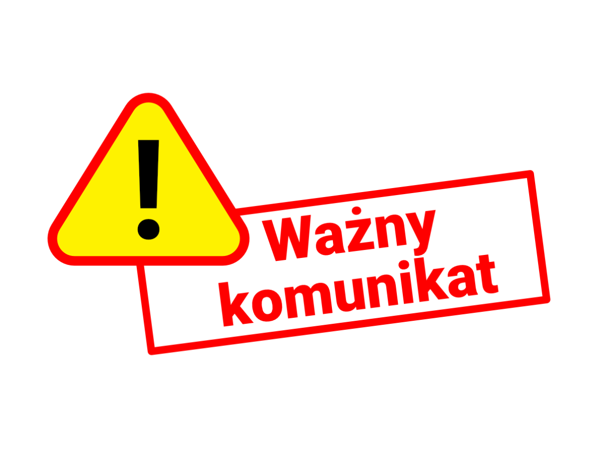 ważny komunikat