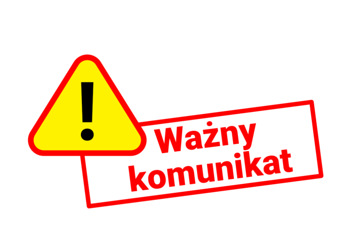 Ważny komunikat!