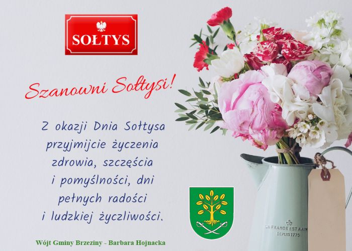 11 Marca - Dzień Sołtysa. Przyjmijcie nasze najlepsze życzenia!