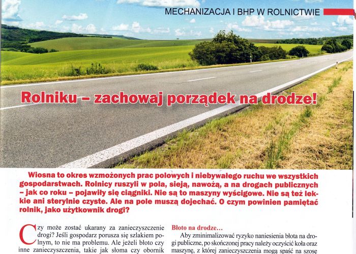 Apel skierowany do Rolników, zachęcamy do zapoznania się z poniższym artykułem.