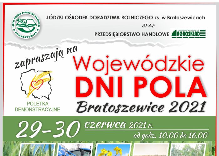 Wojewódzkie Dni Pola 2021