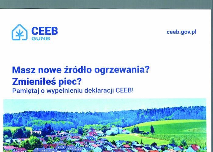 Obowiązek złożenia deklaracji CEEB - przypomnienie