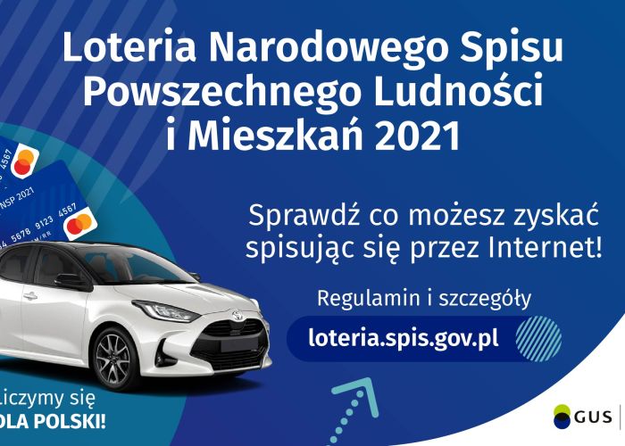 UWAGA! Loteria Narodowego Spisu Powszechnego Ludności i Mieszkań!