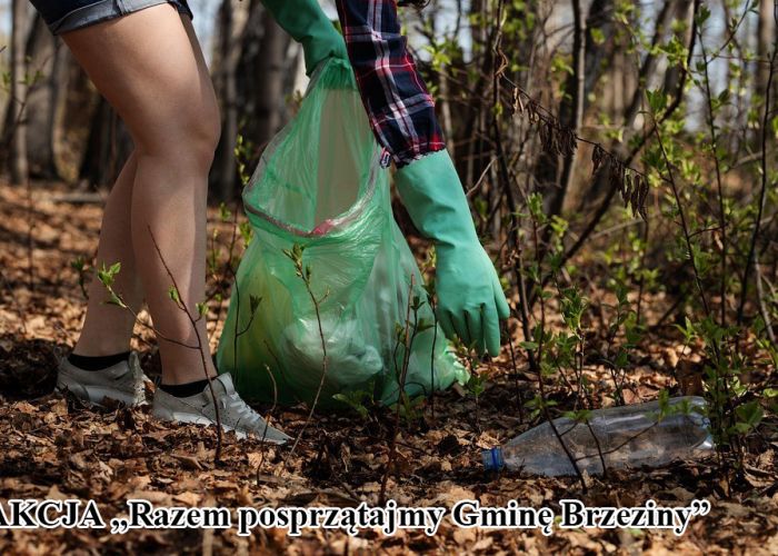Akcja „Razem posprzątajmy Gminę Brzeziny”