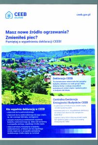 Obowiązek złożenia deklaracji CEEB - przypomnienie