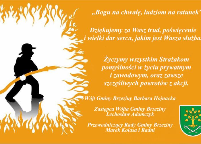 4 maja - Miedzynarodowy Dzień Strażaka